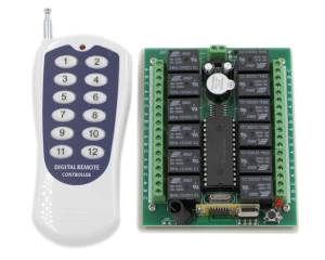 relay 12v control 12chanal 